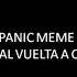 PANIC MEME Intento