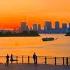 4K HDR Odaiba Seaside Park 夕方のお台場 海浜公園を散歩 Tokyo JAPAN Walk