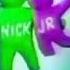 Nick Jr Productions Logo 1999 Green Lower Fast And Slow