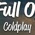 Coldplay A Sky Full Of Stars Lyrics