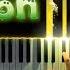 Luigi S Mansion Medley Piano