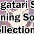 Monogatari Series Opening Songs Collection 1