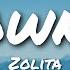 Zolita Grown Up Lyrics