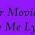 The Tigger Movie Someone Like Me Lyrics