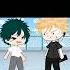 Моя геройская академия шип БакуДеку бакудеку Bakudeku Gacha Shortsvideo тренд Trend Art арт