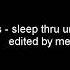 Lontalius Sleep Thru Ur Alarms Slowed Lyrics