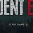 Resident Evil 2 Remake Title Screen Voice