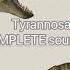 TLW JP Tyrannosaur Family Sound Effects COMPLETE Movie Version