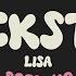 LISA Rockstar Sped Up Lyrics