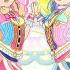 Aikatsu Friends Pure Palette Pink Blue Partner Coord Aikatsu Friends Master 4K