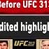 Alex Pereira Vs Magomed Ankalaev And The Other Fighters In The UFC 313 Highlight Marathon