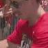 Panthers Brad Marchand Takes Time To Sign Autographs On The Parade Route