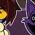 Frisk And Chara Meets Catnap From Smiling Critters Undertale Animation