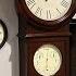 STUNNING Howard Miller Lawyer II Westminster Chime Wall Clock W Barometer