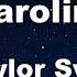 Karaoke Carolina Taylor Swift No Guide Melody Instrumental