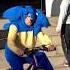 BUTTCHEEK SONIC RUNS FROM THE LAW