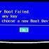 Default Boot Device Missing Or Boot Failed On Lenovo Laptop