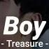 TREASURE BOY Lyrics