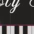 O Holy Night EASY Piano Tutorial