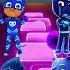 PJ Masks Night Ninja CatBoy X Dance Song Tiles Hop EDM Rush Shorts