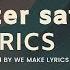 Alter Safety Lyrics