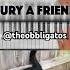 Bury A Friend Billie Eilish Theobbligatos Cat Piano Music Youtubeshorts Shorts Cats Hit