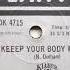 Kleeer Keeep Your Body Workin Complete 12 Inch Single Atlantic DK 4715 Released 1978