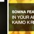 Somna Feat Emma Elizabeth In Your Arms Kaimo K Remix