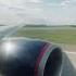 Звук самого большого двигателя GE90 А этот изгиб крыла Boeing 777 300ER на взлете
