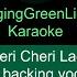 Karaoke Modern Talking Cheri Cheri Lady With Backing Vocals SingingGreenLight