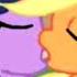 Applejack Kisses Twilignt Sparkie