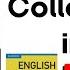 آموزش زبان انگلیسی گام به گام درس ۲ Collocations In Use