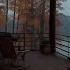 Soothing Rain Forest In Cabin By The Lake Rain Sounds And Fireplace For Relaxation