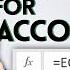 Excel For Accounting 10 Excel Functions You NEED To KNOW