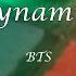 Dynamite KARAOKE BTS