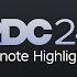 Keynote Highlights RDC 2024