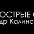 Дом Благодати Вынимая острые стрелы Проповедует пастор Александр Калинский