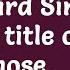 I Know Why The Caged Bird Sings Is The Title Of Whose Autobiography Correct