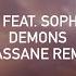 Jerro Demons Feat Sophia Bel Massane Remix Official Lyric Video