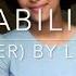 Liability Cover By Lorde