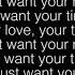 Ed Sheeran I Don T Want Your Money Ft H E R Lyrics