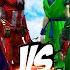 TEAM RED ZOMBIE VS TEAM GREEN HULK IRON MAN SPIDER MAN DEADPOOL GOKU EPIC SUPERHEROES WAR