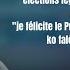 Badara GADIAGA Législatives Je Félicite Le Président Kou Def Lougnou Ko Falé Mo War Jubiler