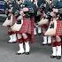 Military Pipes Drums March Down Edinburgh S Royal Mile 4K UHD