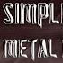 Simple Straight Metal Drum Track 135 BPM HQ HD