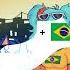 HATSUNE MIKU SONIC BRAZILIANS Sonicthehedgehog Hatsunemiku Vocaloid Art