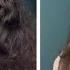 CURLY TO STRAIGHT HAIR HOW TO SLEEK LOOK ON THICK HAIR