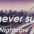 Skillet Never Surrender Nightcore