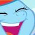 Rainbow Dash Laughing