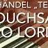 G F Händel Dettinger Te Deum Vouchsafe O Lord Piano Accompaniment